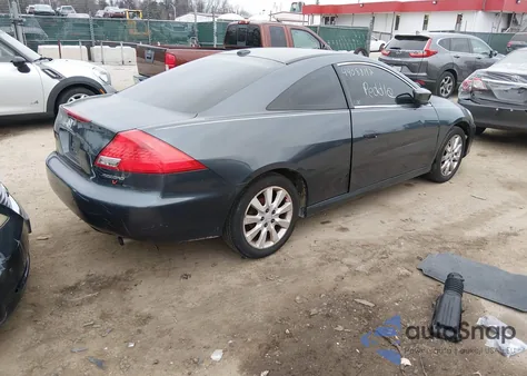 2006 Honda Accord 3.0 Ex из США, поврежденный, VIN 1HGCM82696A008619